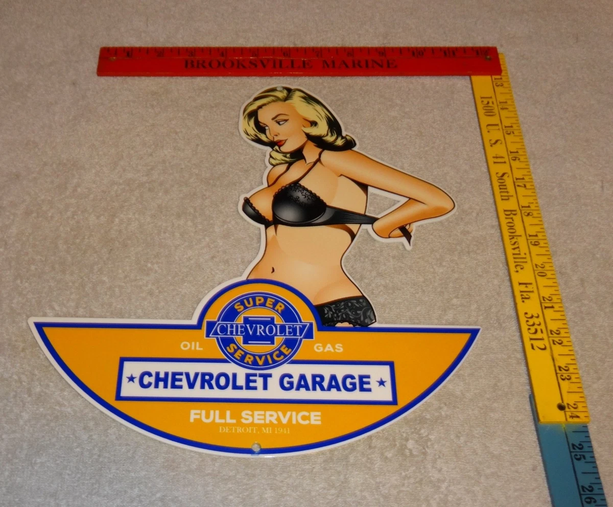Vintage Chevrolet Signs Indiana Original Advertising Signs (1930