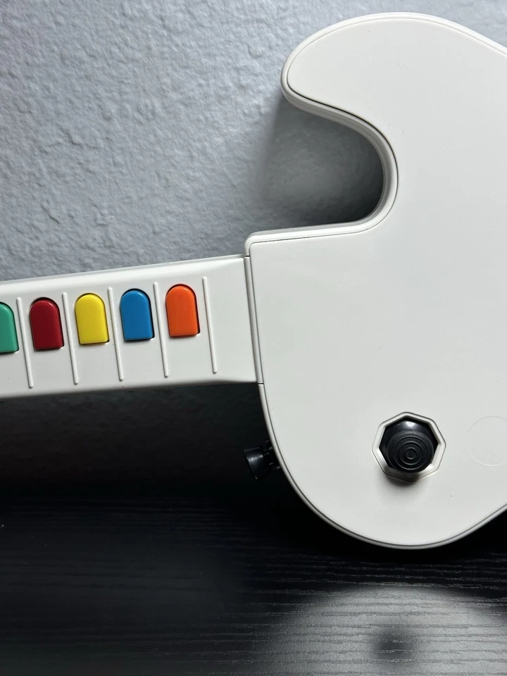 RARE KMD Nintendo Wii Rock Guitar KMD-W-3972 w/ Strap TESTED WORKING - Image 3 of 4