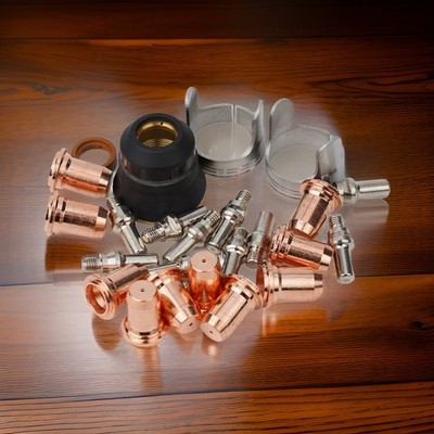 Plasma Cutter Consumables Set for PT 60 IPT60 JASIC PRO CUT 45 Cutter 24PCS