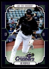 2026 Joe Redfield Choice Minor League Rookie Card Lake Erie Crushers. rookie card picture