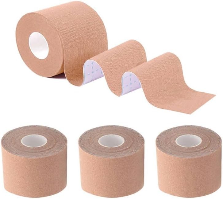Kinesiotape Profi 3 Rollen 5cm x 5m elastisch für Sport & Physiotherapie