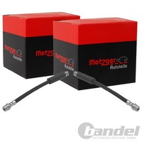 2X Metzger BremsschlÄUche Hinten Beidseitig Passend FÜR Audi A3 Seat Altea Leon