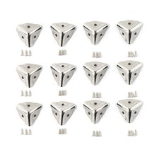 Stylish Iron Corner Protectors for Multiple Furniture Cabinets 4/8/12PCS Pack