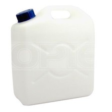 Jerry Can 5L Translucent with Screw Cap - 5 Litre Tough Plastic - 1410