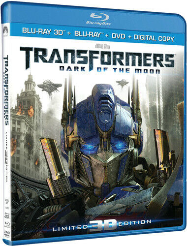 Transformers: Dark of the Moon 3D Limited Edition (Blu-ray/DVD, 2012)   - Picture 1 of 1