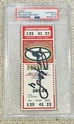 BRETT FAVRE Green Bay Packers Signed Ticket Nice Autograph PSA/DNA