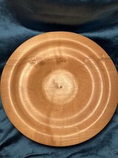 wooden bowl hand turned- Signed