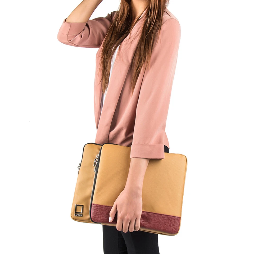 Maletín de negocios con asa para portátil de nailon para Macbook Air 13/Pro 13 de 13" Foto 2 de 4