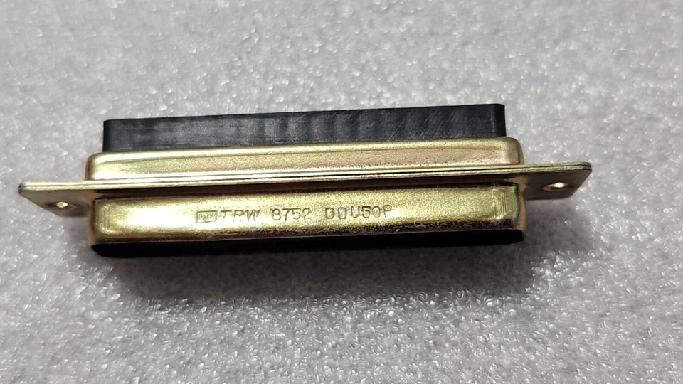 2 Pcs) Cinch DDU-50P D-Sub Housing , 50 Pins Amphenol 1-66506 Crimp, Shell Screw - Image 2 of 4