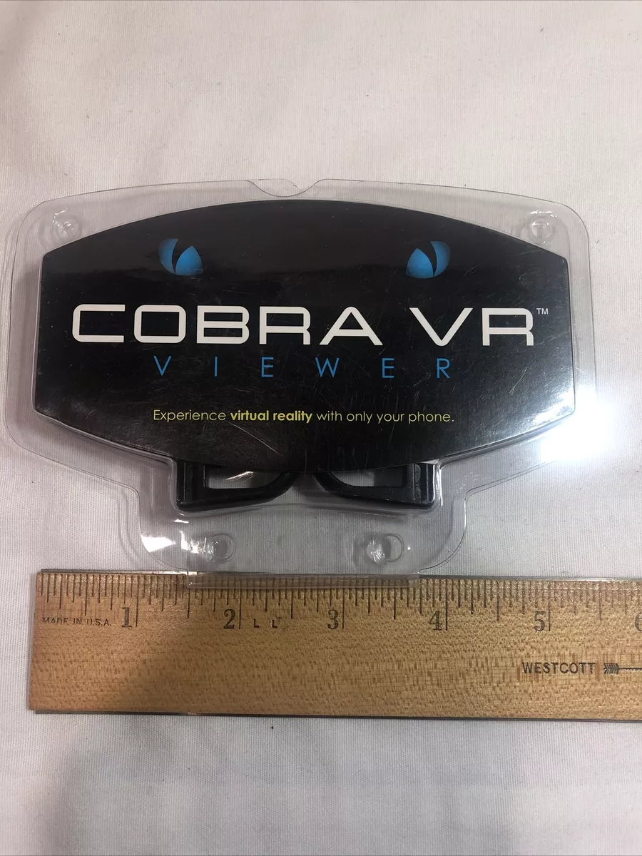 Cobra VR Virtual Reality Viewer by Handstands - Works W/Google Cardboard  Apps