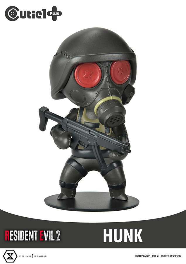 Figura de acción Resident Evil 2 Hunk Cutie - Prime 1, estilo Kawaii 12cm