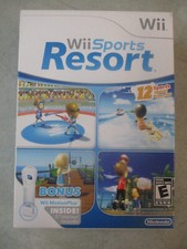 NINTENDO WII WII SPORTS RESORT WII MOTION BIG BOX BOX ONLY NO GAME