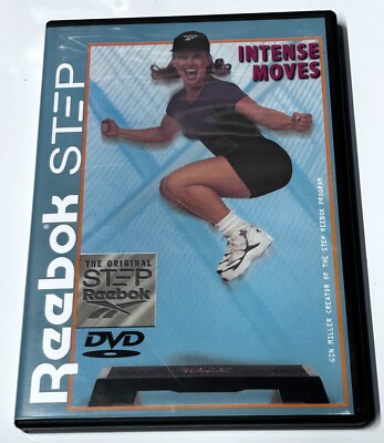 Reebok Step Intense Moves Exercise DVD VG