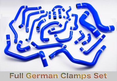 Complete Silicone Radiator & Heater Hose Kit for MT Subaru Legacy BP5 ...