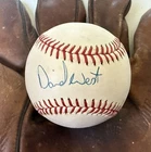 David West (d. '22) Signed Autographed American League (OAL) Baseball