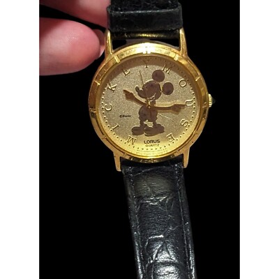 90s Vintage Lorus Gold Mickey Watch | eBay display picture 1