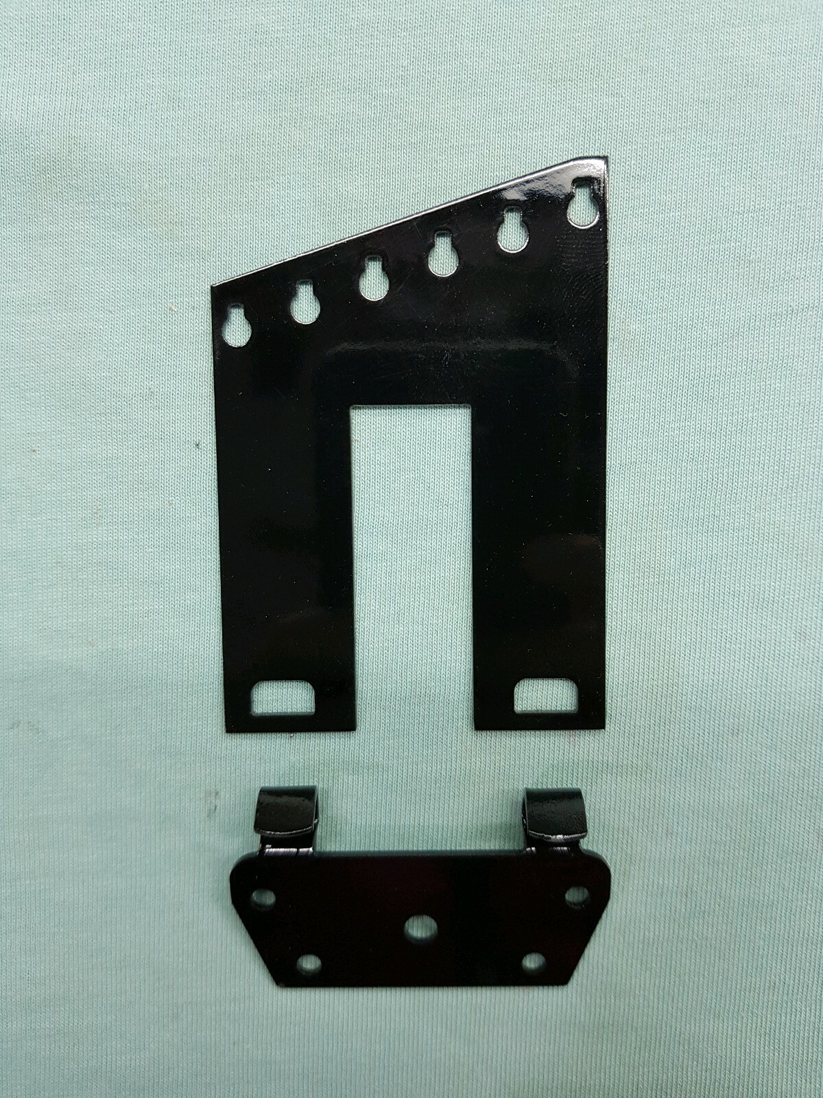 6 strings black trapeze tailpiece + bracket for Rickenbacker guitar. eBay