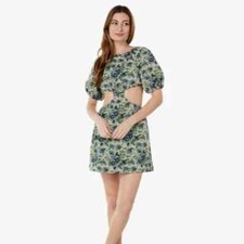 En Saison Passion dress Cut Out Jacquard SZ S