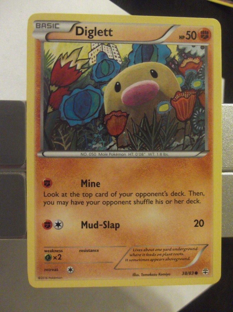 089PK38 - Diglett - 38/83 - Generation- Common | eBay