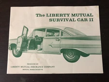 Vintage Liberty Mutual Insurance Survival Car Booklet 1950s