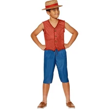 Kids One Piece Monkey D. Luffy Costume - Morris Costumes