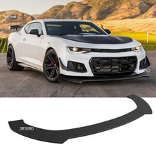 Gloss Black Car Front Bumper Lip Splitter Spoiler Kit For Chevrolet Camaro Ss Lt