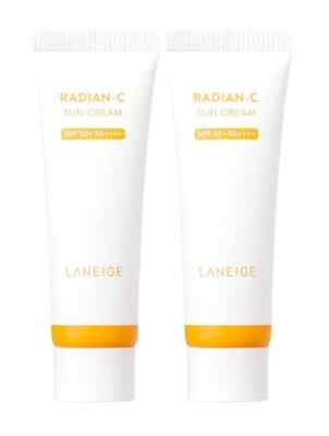Laneige Radian-C Sonnencreme 50ml x 2 Stück LSF50+ PA++++ Faltenpflege K-Beauty