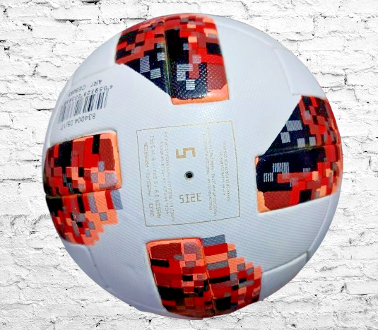 Adidas Red Telstar 18 Soccer Ball | FIFA World Cup 2018 | Match