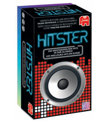 Jumbo Spiele 1110100376 Hitster Switzerland, Partyspiel