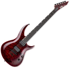 ESP LTD H3-1000QM Guitar See Through Black Cherry