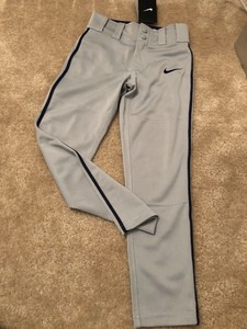 nike baseball pants navy piping
