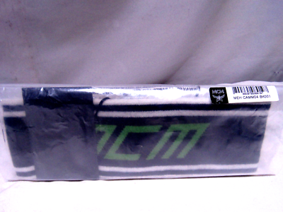MCM Logo Headband monogram BLACK GREEN WHITE BRAND NEW  display picture 2