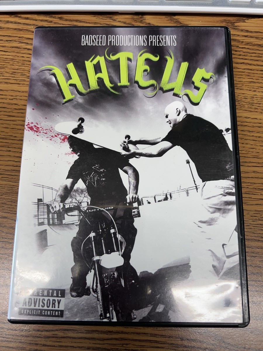 Hateus DVD Bad Seed Productions Minibike Stunts Jumps | eBay