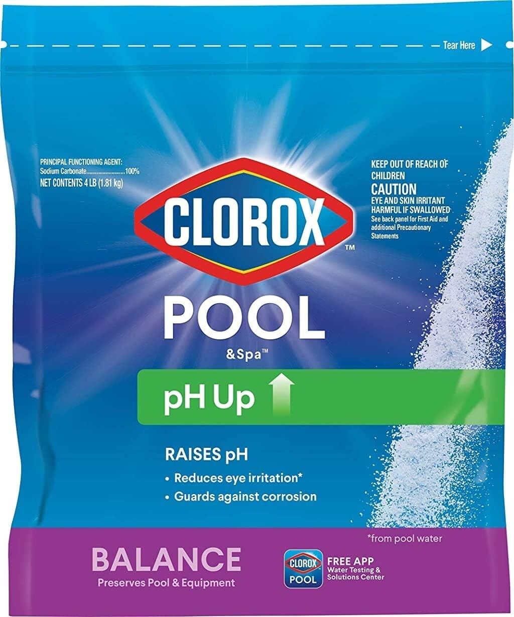 Piscina Ph Up, Aumenta Ph, Protege contra la Irritación de Ojos y Piel, 4LB...