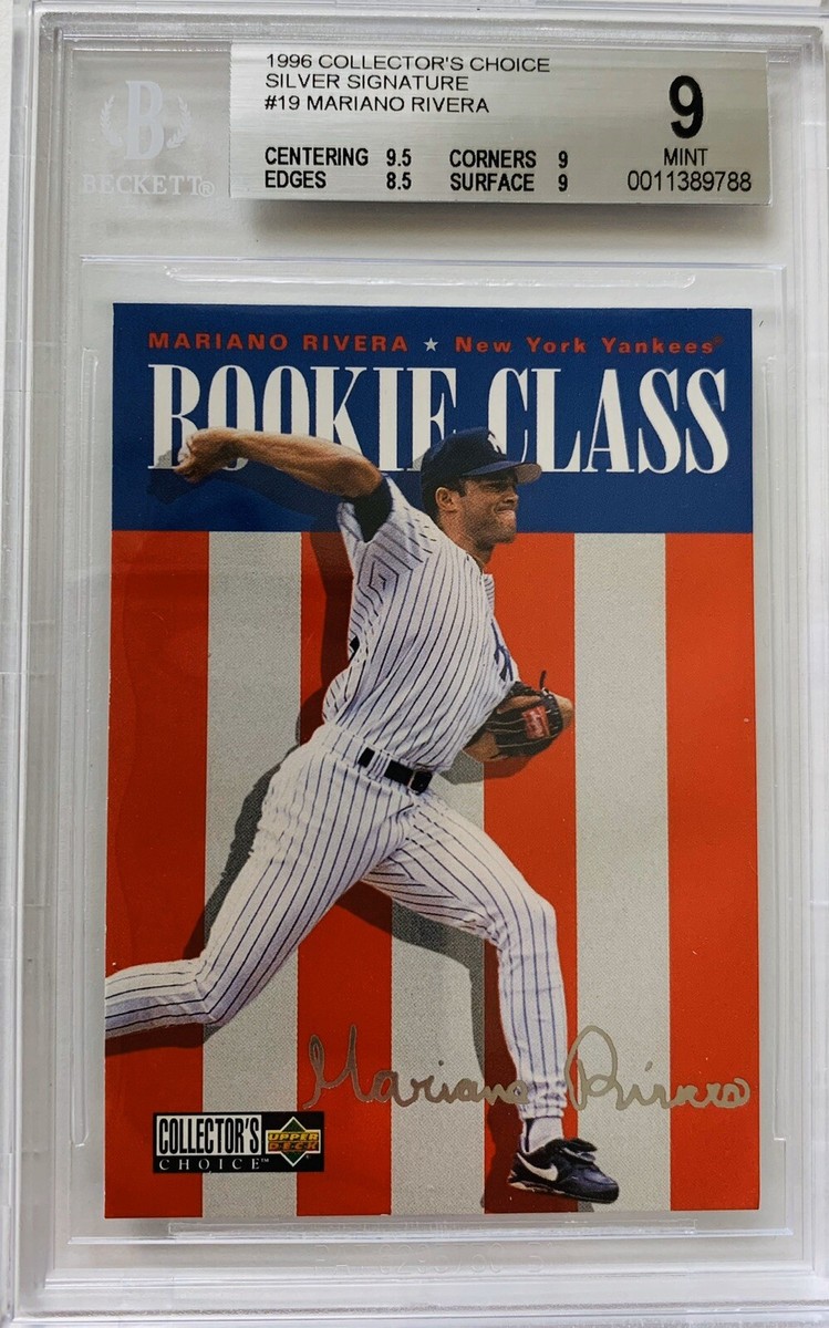 1995 UD Collector's Choice Mariano Rivera Rookie Class Silver