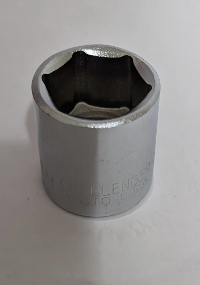 3/4" SHALLOW [3/8" DRIVE] SOCKET [6 POINT] 3/4 SAE [PROTO L1224H](QTY:1) USA NOS - Image 2 of 4