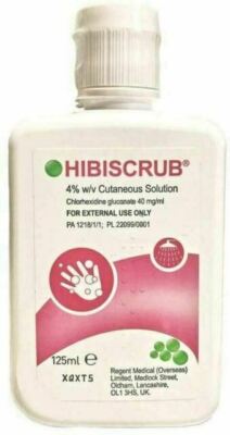 Hibiscrub Antibakterielle Hautreinigungslösung 4% - 125ml