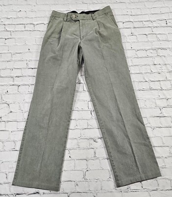 Hattric Comfort Waist Jeans Trousers Pants Green MENS SIZE 34X31