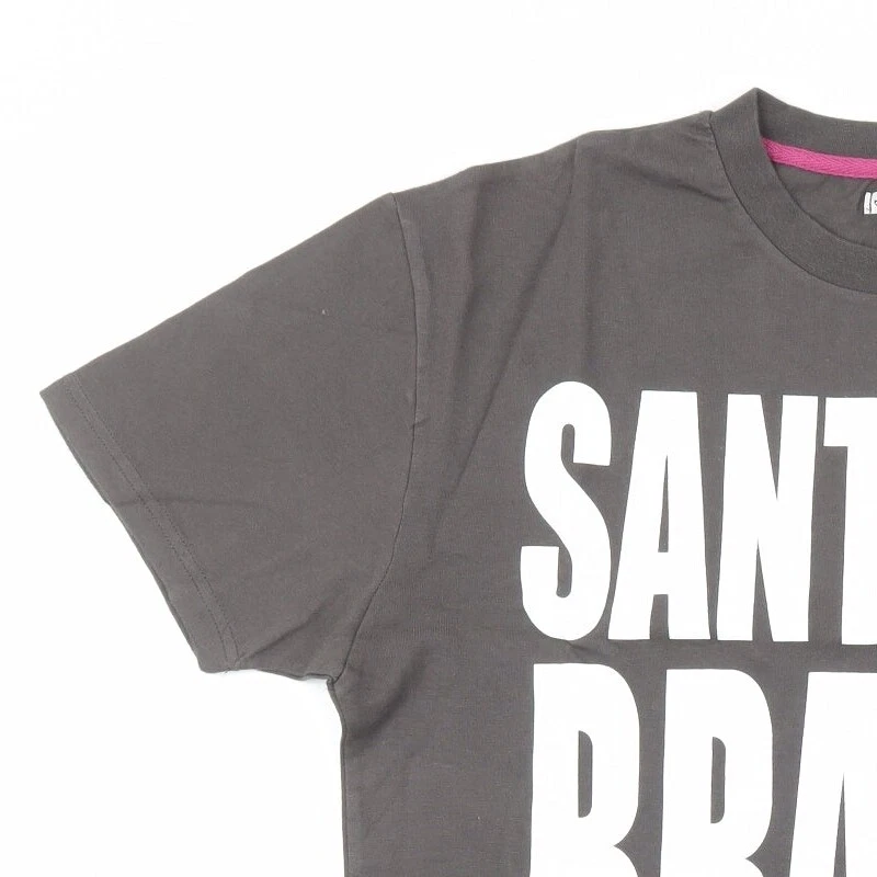 Henleys Womens Green 100% Cotton Basic T-Shirt Size 3XL Crew Neck - Slogan - Image 3 of 4