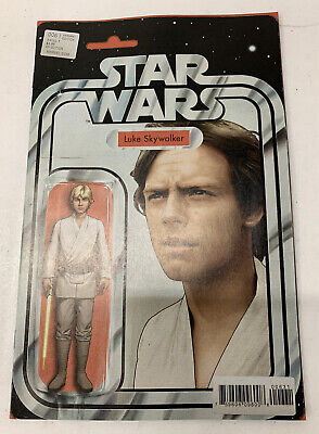 STAR WARS 6 JTC LUKE YELLOW LIGHTSABER ACTION FIGURE VARIANT NM