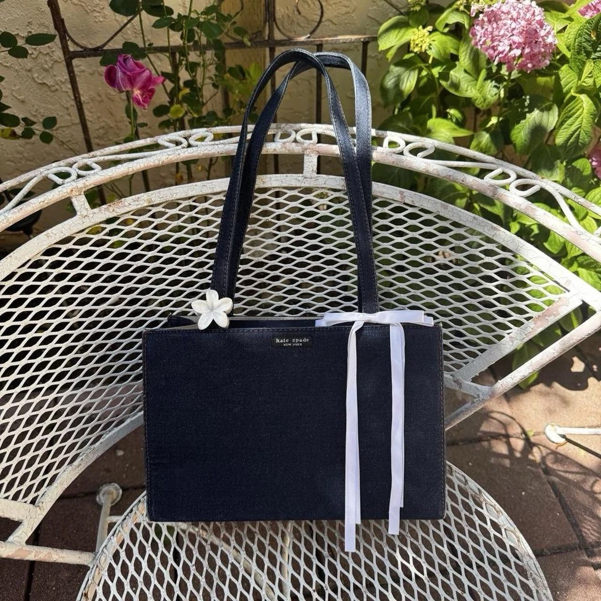 kate spade new york Denim Exterior Tote Bags & Handbags for Women