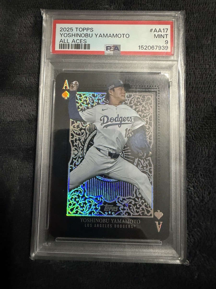 2025 Topps Series 1 All Aces Yoshinobu Yamamoto | eBay