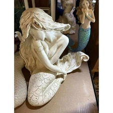 posing mermaid
