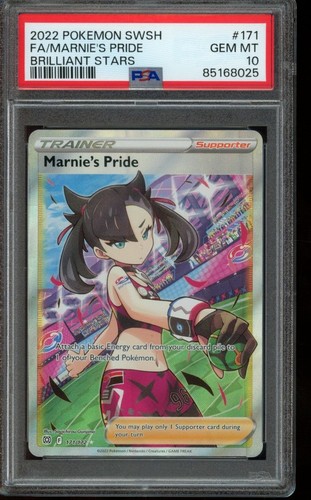 Marnie's Pride graded PSA 10 for sale on eBay