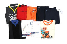Wholesale Bulk Lot Of 9 Boys Size XL 14/16 Mixed Season Tops Bottoms Shirts