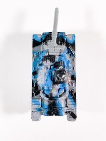 Micro Machines M60A3 MBT Tank -VGC- Black Blue Gray Terror Skull Military