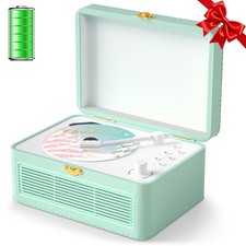 CD Player Portable Bluetooth: Retro CD Players with Speakers Vintage CD-Playe...