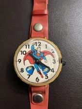 1974 Marx Toys Superman Youth Watch 