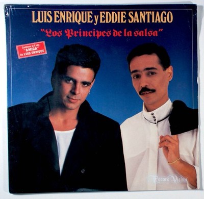 Luis Enrique Eddie Santiago - Los Principes de la Salsa (1990) [SEALED] Vinyl LP