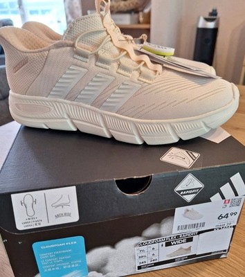 Adidas cloudfoam flex rapidfit Damen Sportschuh Gr 39 1/3 sand beige
